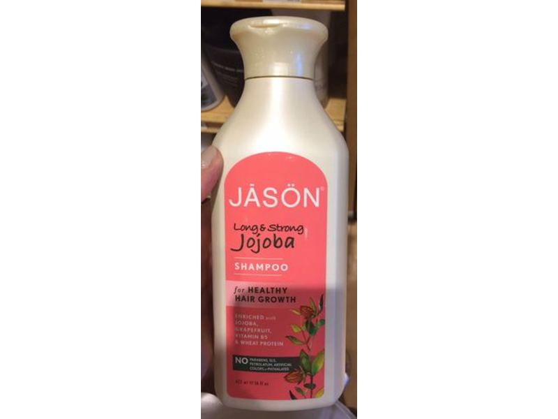 Jason Long & Strong Jojoba Shampoo, 16 fl oz / 473 ml