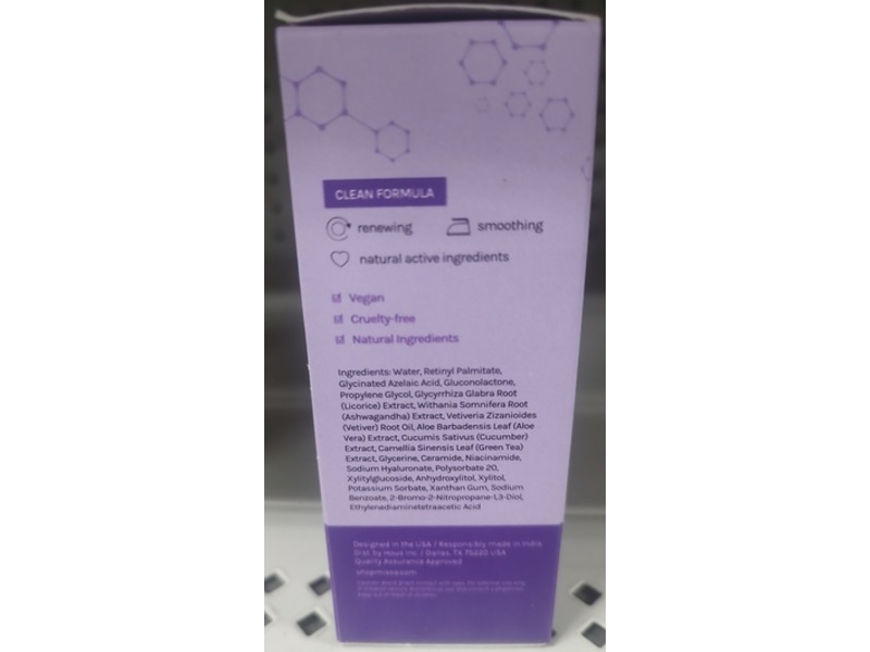 AOA Skin Retinol Serum, Collagen + Hydrates, 1 fl oz/30 mL