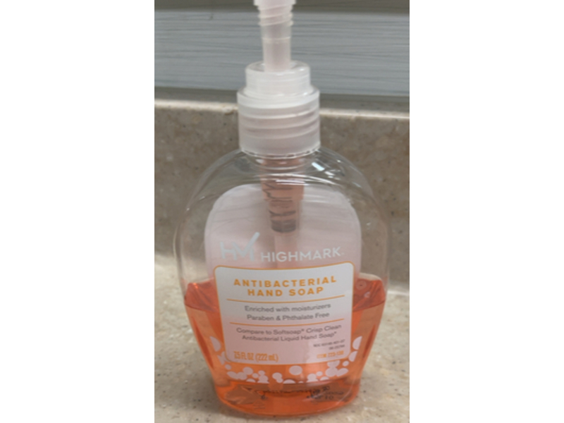 Highmark Antibacterial Hand Soap, 7.5 fl oz/222 mL, Pack Of 6