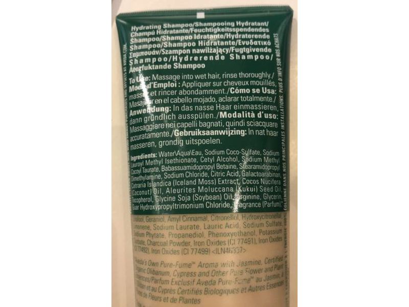 Aveda Sap Moss Weightless Hydration Shampoo, 6.7 fl oz/200 ml