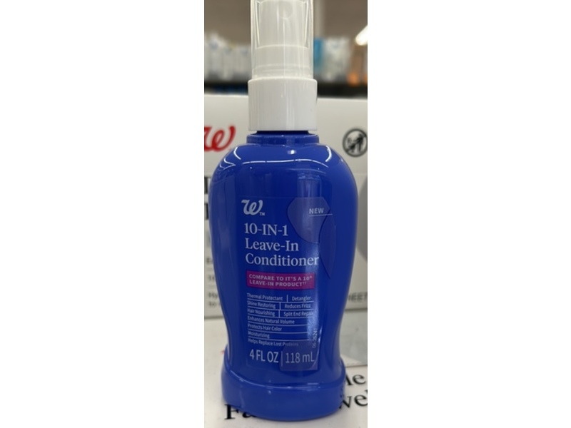 Walgreens 10 In 1 Leave-In Conditioner, 4 fl oz/118 mL