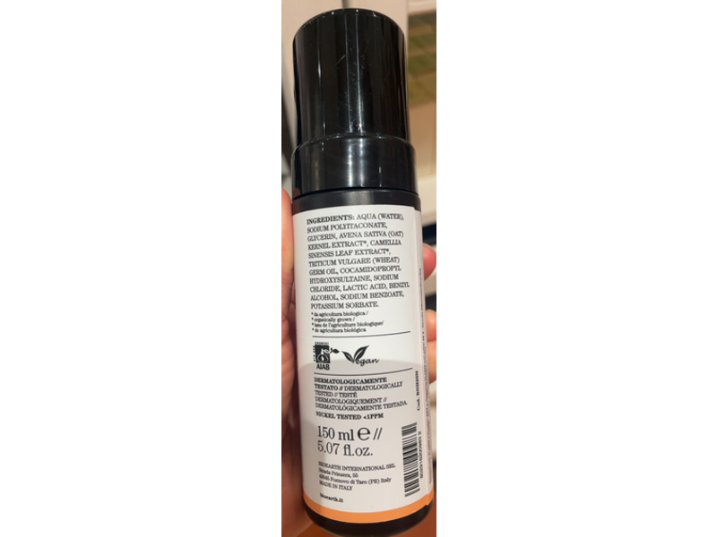 Bioearth Styling Mousse, 5.07 fl oz/150 mL