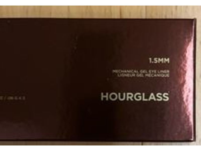 Hourglass 3 Black Mechanical Gel eye liner color, 1.5 mm