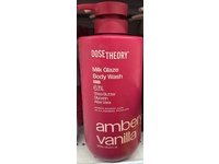 DoseTheory Milk Glaze Body Wash, Ambery Vanilla, 30.43 fl oz/900mL - thumbnail 2