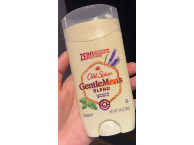 Old Spice, Gentle Man's Blend Deodorant, Lavender & Mint, 3 oz/85 mL