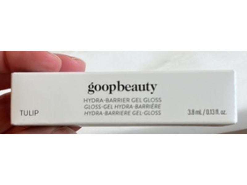 Goop Beauty Hydra-Barrier Gel Gloss, Tulip, 0.13 fl oz/3.8 mL