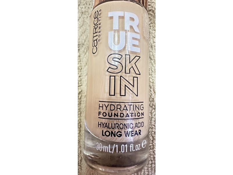 Catrice True Skin Hydrating Foundation, 018 Cool Rose, 1.01 fl oz/30 mL