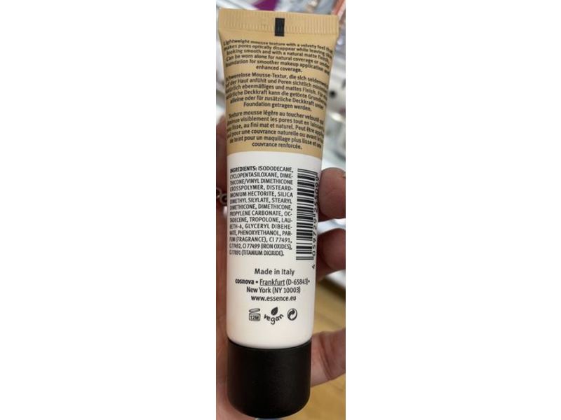 Essence My Skin Perfector Tinted Primer, 20 Nude Beige, 1.01 fl oz/30 mL
