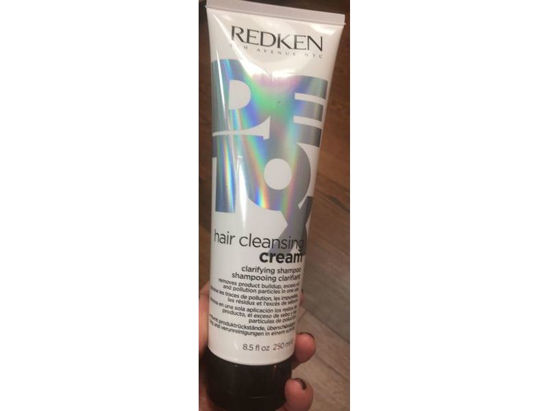 Redken Detox Hair Cleansing Cream Clarifying Shampoo, 8.5 fl oz/250 mL