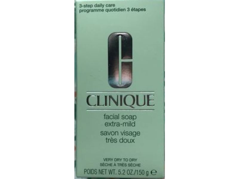 Clinique Facial Soap, Extra Mild, 5.2 oz/150 g