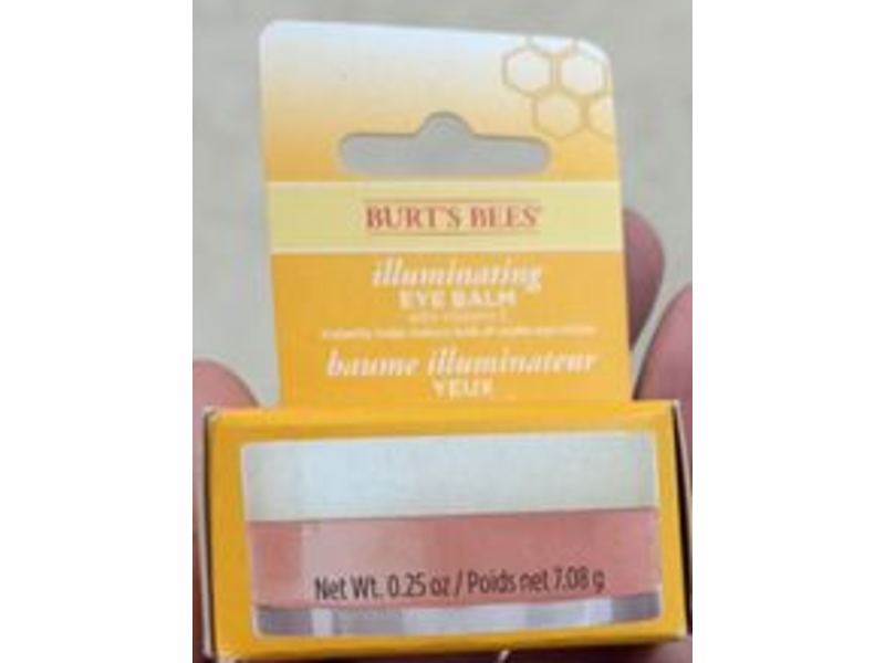 Burt's Bees Illuminating Eye Balm, Vitamin C, 0.25 oz/7.08 g