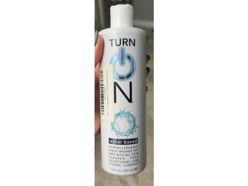 Turn On Water Based Premium Personal Lubricant, 12 fl oz/355 mL