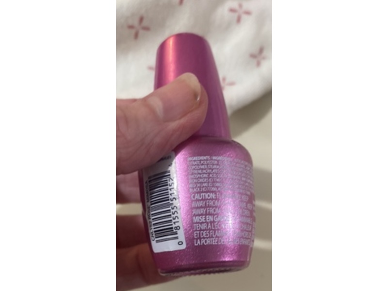 L.A. Colors Metal Nail Polish, Rose Mimosa, 0.44 fl oz/13 mL