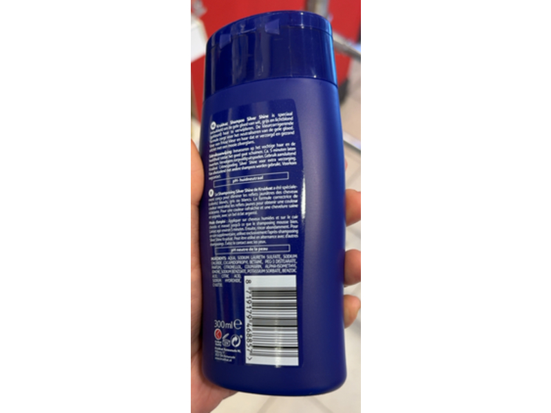 Kruidvat Shine Silver Shampoo, 300 mL