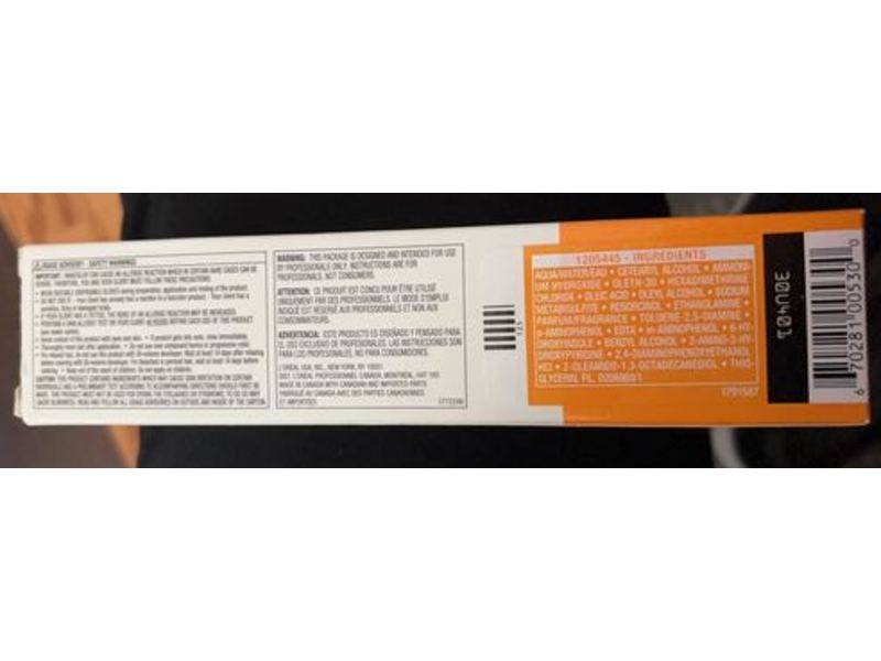 L'Oreal Professionnel Majirel Permanent True-To-Tone Coloration Creme, 6.3, 1.7 oz/50 ml