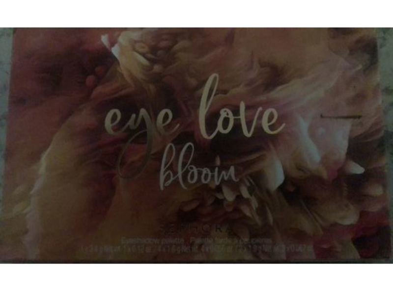 Sephora Eye Love Bloom Eyeshadow Palette, Marigold