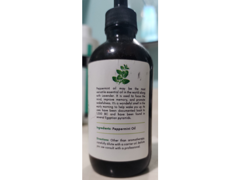 Handcraft Peppermint Essential Oil, 4 fl oz/120 mL