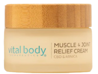 Vital Body Muscle & Joint Relief Cream, CBD & Arnica, 3 oz - thumbnail 1