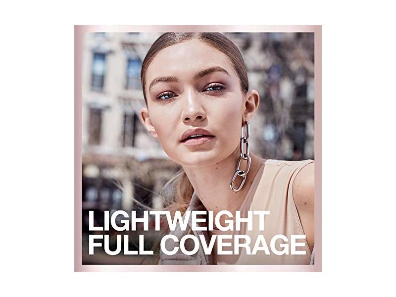 Maybelline New York Dream Urban Cover Full Coverage Protective Make-Up Foundation SPF 50, 128 Warm Nude, 1 fl oz/30 mL