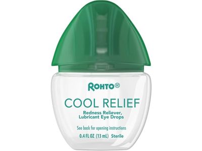 Rohto Cooling Eye Drops, Cool Relief, 0.4 fl oz/13 mL