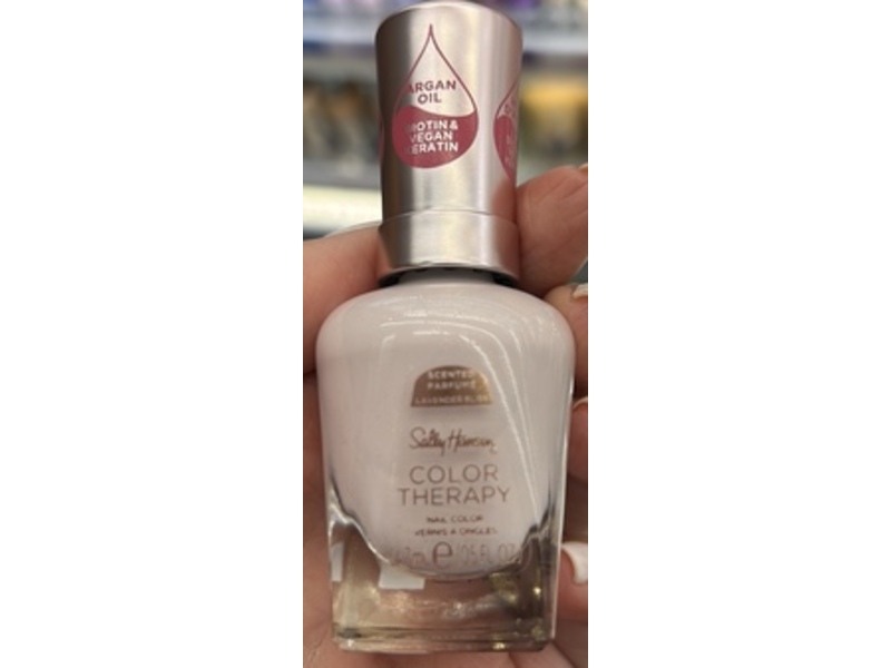 Sally Hansen Color Therapy Nail Color, Lavish In Lavender, 0.5 fl oz/14.7 mL