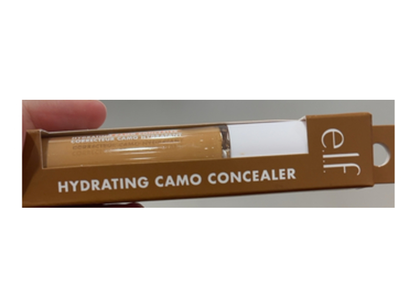 e.l.f. Cosmetics Hydrating Camo Concealer, Deep Caramel, 0.2 fl oz/6 mL
