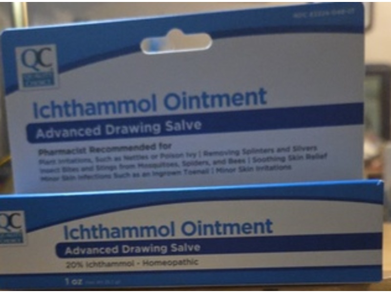 Quality Choice Ichthammol Ointment Advanced Drawing Salve, 1 oz