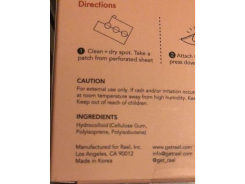 Rael Beauty Miracle Patch Invisible Spot Cover