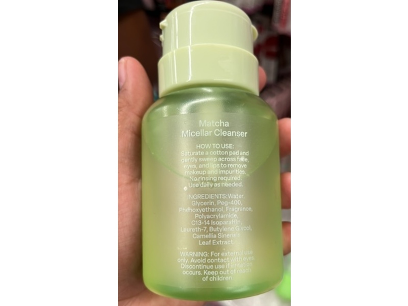 Le Mercerie Matcha Micellar Cleanser, 6.7 fl oz/200 mL