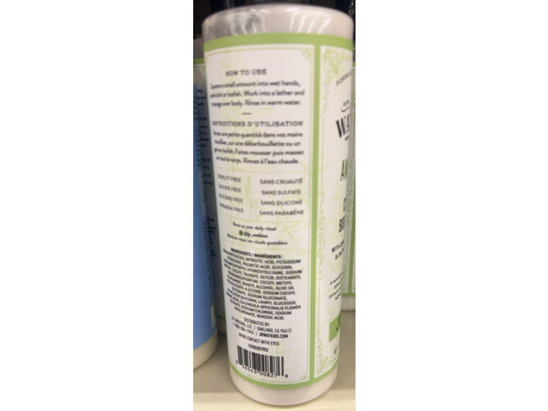 J.R. WATKINS Awaken Creamy Body Wash, Rosemary & Rosewood, 12 oz/354 mL