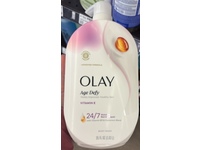 Olay Age Defy Moisture Barrier Repair Body Wash, Vitamin E, 35 fl oz/1.03 L - thumbnail 2