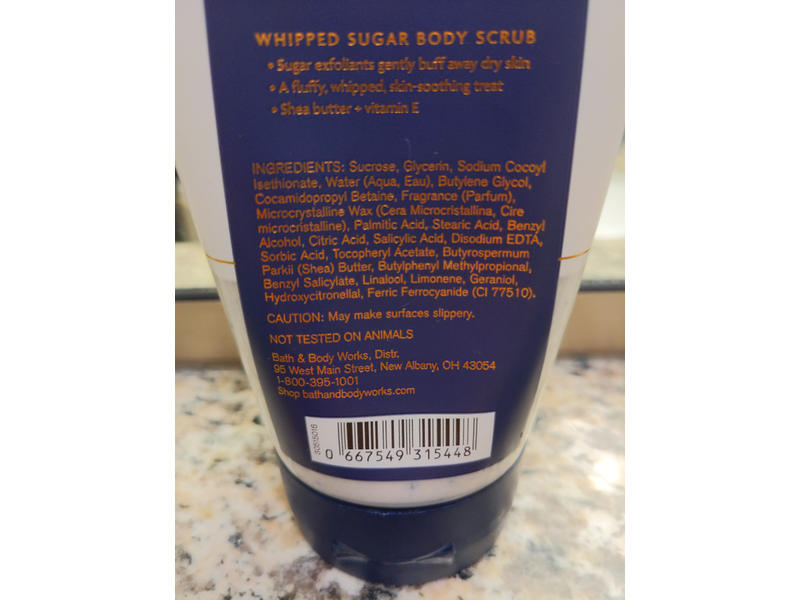 Bath and Body Works By Ginghan Whipped Sugar Body Scrub 6.2 oz/175 g