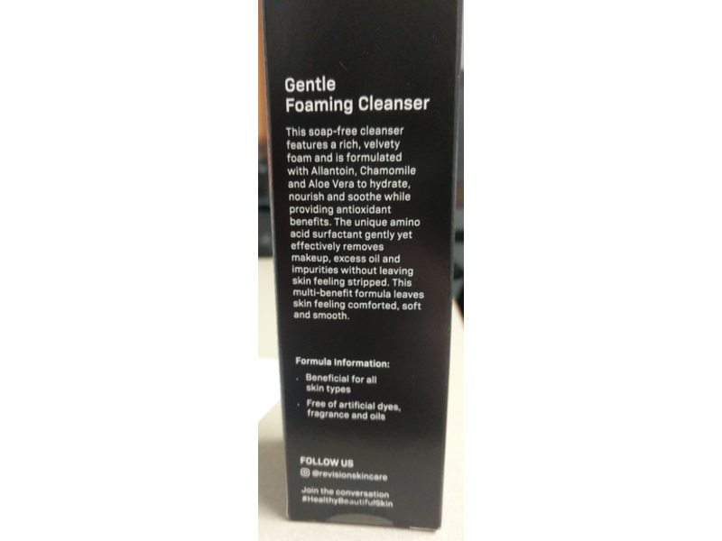 Revision Skincare Gentle Foaming Cleanser, 5 fl oz/150 mL