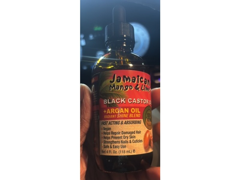 Jamaican Mango & Lime Balck Seed Castor Oil, 4 fl oz/118 mL