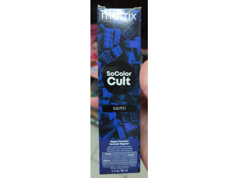 Matrix Socolor Cult Semi-Permanent Hair Color, Admiral Navy, 4 fl oz/118 mL