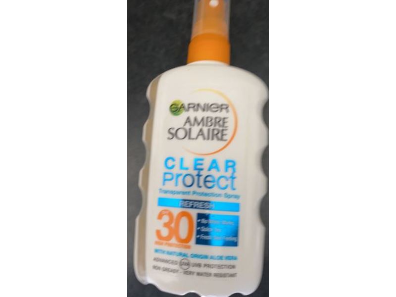 Garnier Clear Protect Sun Cream Spray, SPF 30, 200 mL