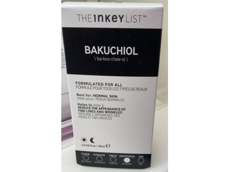 The Inkey List Bakuchiol Moisturizing Cream, 1.0 fl oz/30 mL