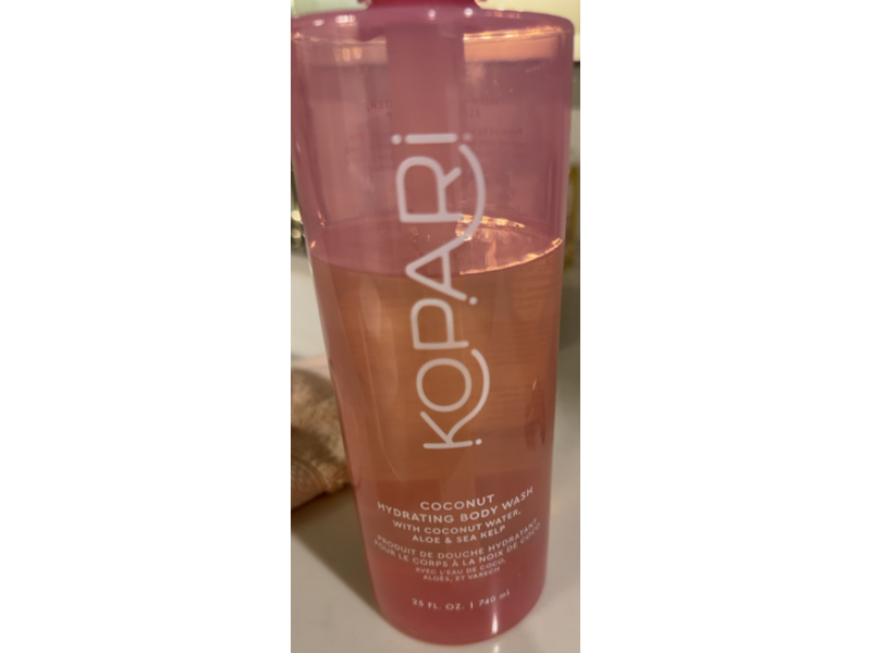 Kopari Jumbo Coconut Hydrating Body Wash, Aloe & Sea Kelp, 25 fl oz/740 mL