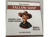 Based Supplies Natural Tallow Soap, 5 oz/141.7 g - thumbnail 2