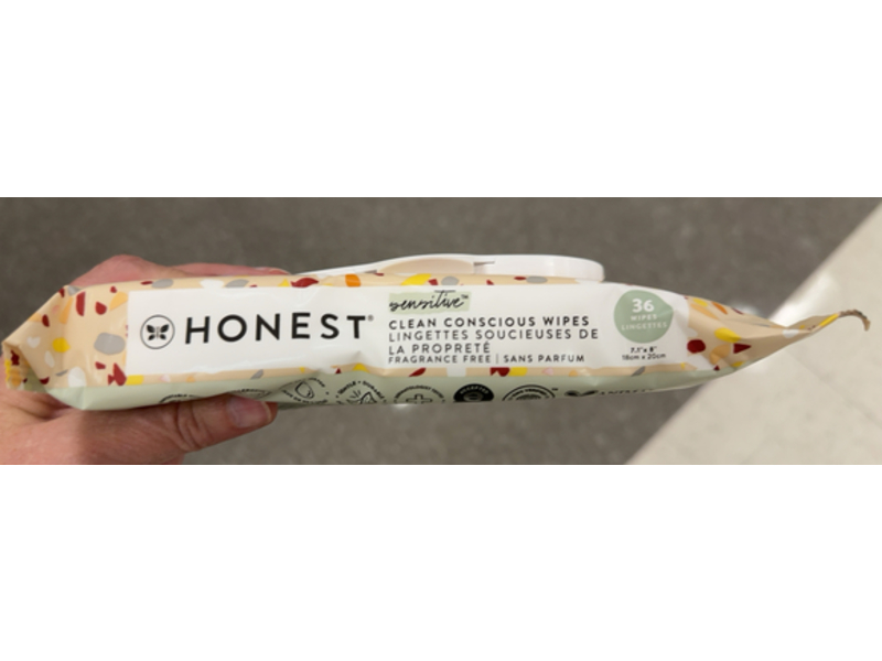 The Honest Company Sensitive Clean Conscious Wipes, 36 Count