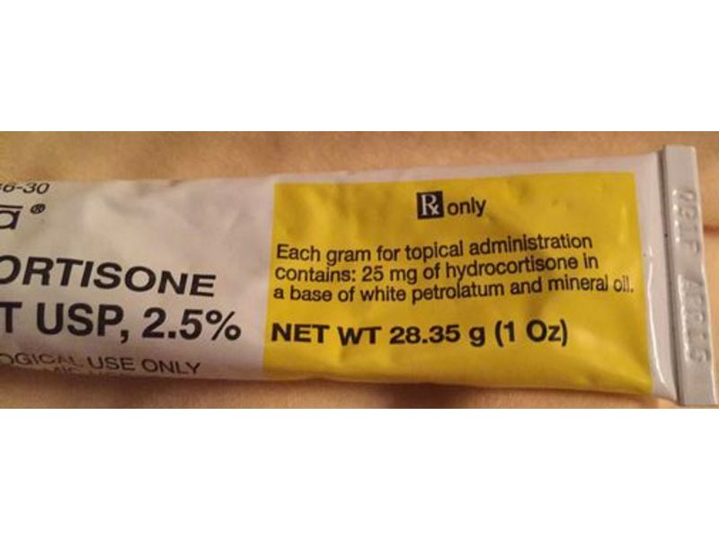 Hydrocortisone Ointment USP 2.5%, 28.35 g, Fougera (RX)
