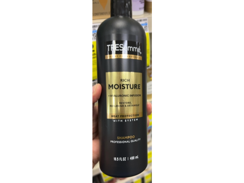 Tresemme Rich Moisture Shampoo, 16.5 fl oz/488 mL
