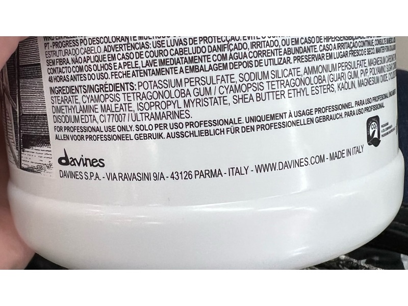 Davines The Century of Light Progress Bleach Powder, 800 g/28.21 oz