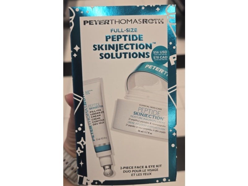 Peter Thomas Roth Full-Size Peptide Skinjection Solutions 2 Piece Face & Eye Kit