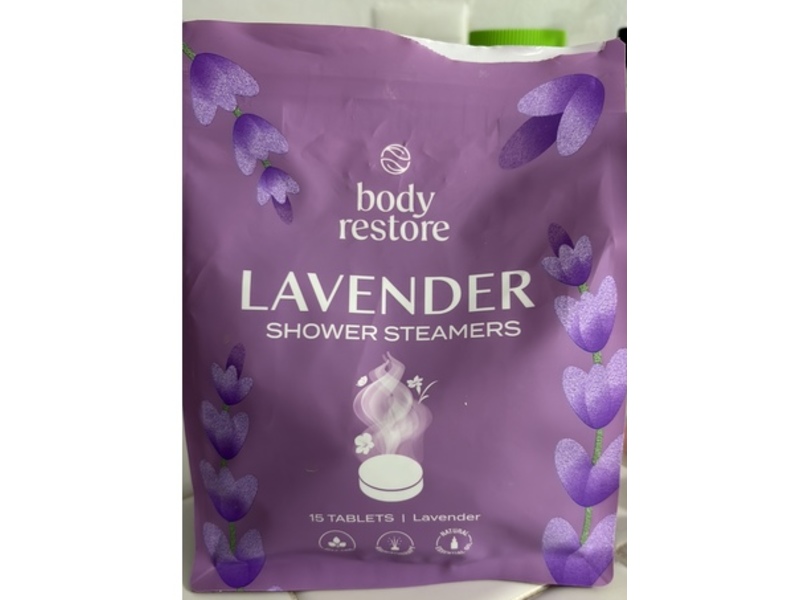 Body Restore Shower Steamers, Lavender, 13.2 oz, 15 Count