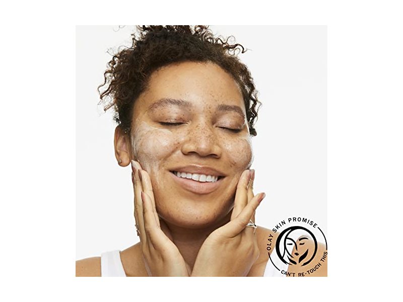 Olay Niacinamide + Peptide 24 Clarifying Face Wash, Sulfate-Free,16 fl oz/473 mL