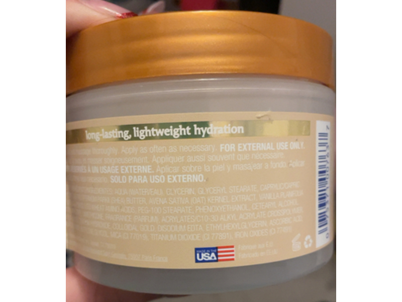 Tree Hut Whipped Shea Body Butter, Vanilla, 8.4 oz/240 g