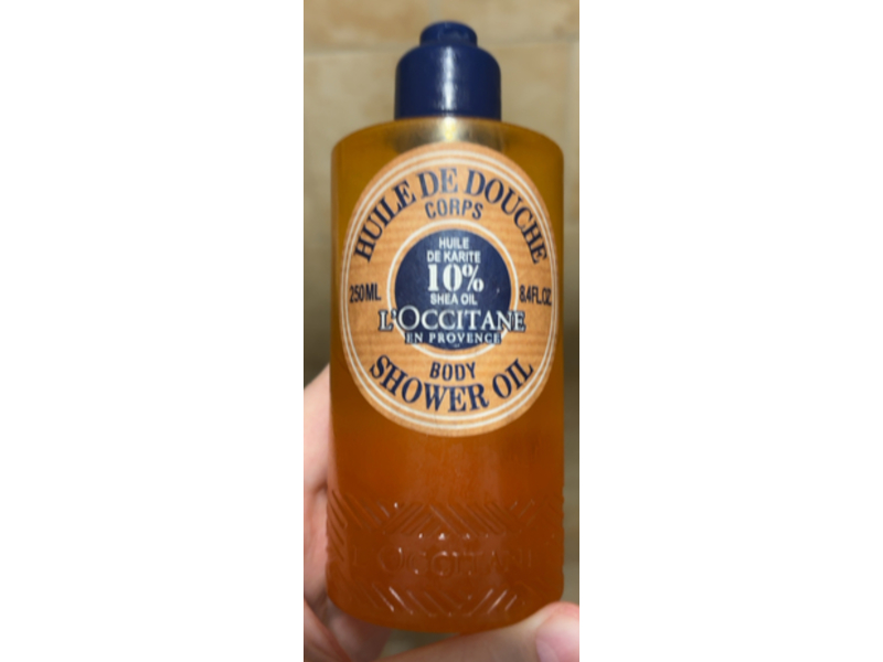 L'Occitane In Provence Body Shower Oil, Shea Oil, 8.4 fl oz/250 mL