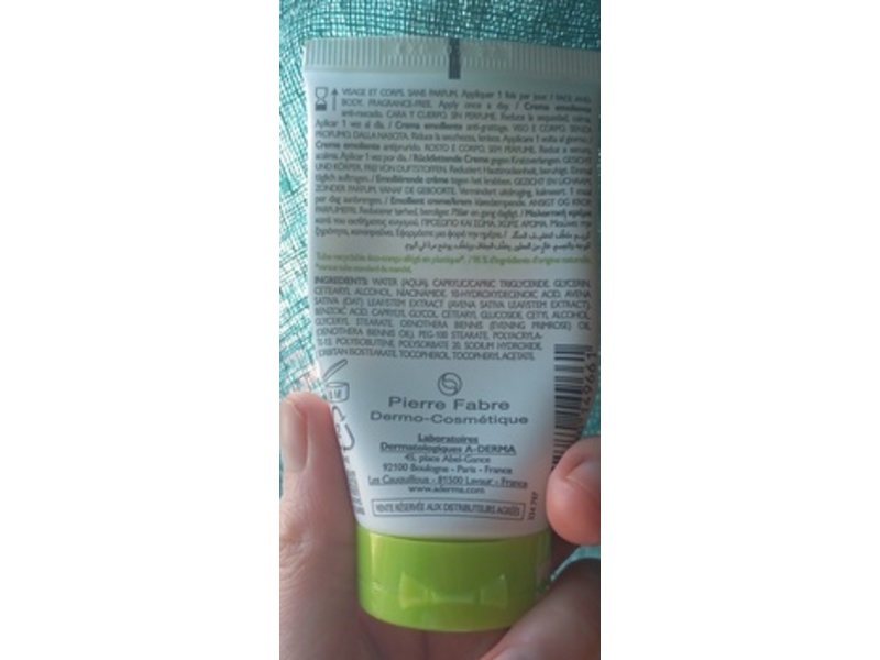 A-Derma Exomega Control Emollient Cream,50 mL