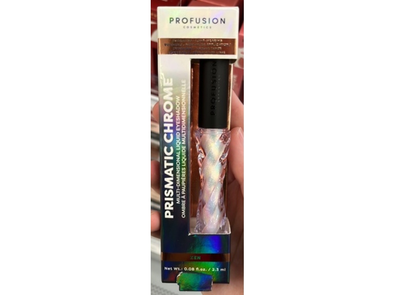 Profusion Cosmetics Prismatic Chrome Eyeshadow, Zen, 0.08 fl oz/2.3 mL